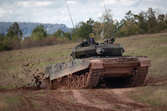 Giving Leopard 2 A6 to Ukraine and receiving Leopard 2 A7V (pictured) as a replacement, this hope is likely to fail due to the Swiss parliament. (Photo: Bundeswehr/Marco Dorow)