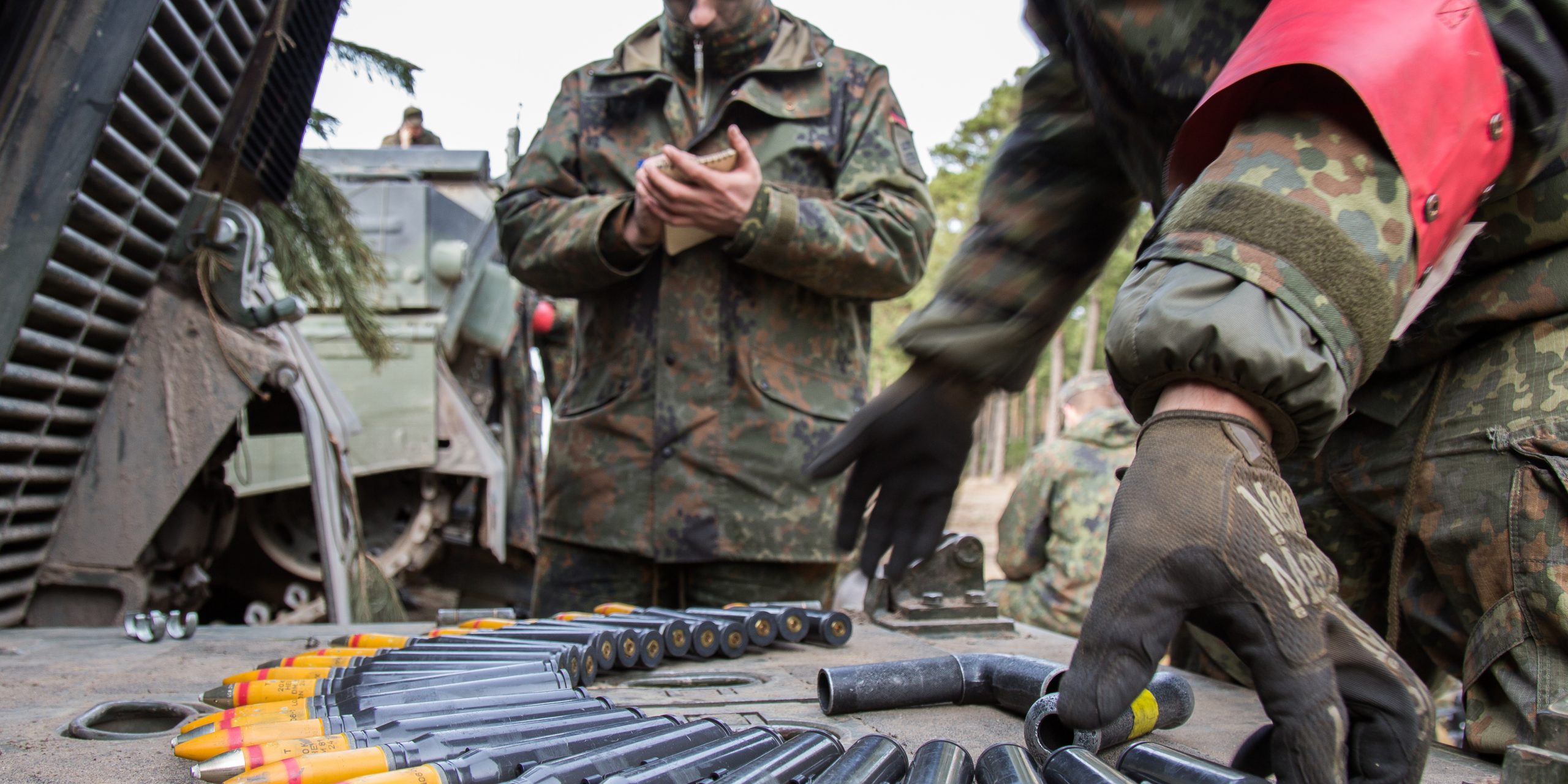 The several million rounds of ammunition given to Ukraine have still not been replenished. (Photo: Bundeswehr/Marco Dorow)